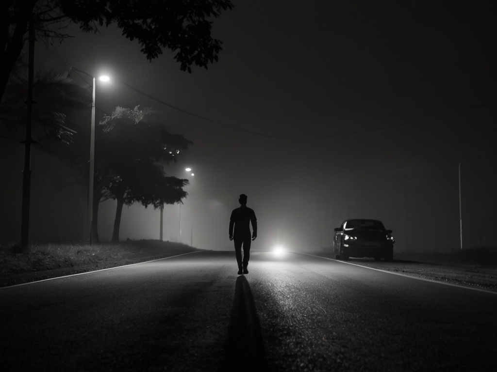 Una sombra en el camino a Morelos, historia paranormal.